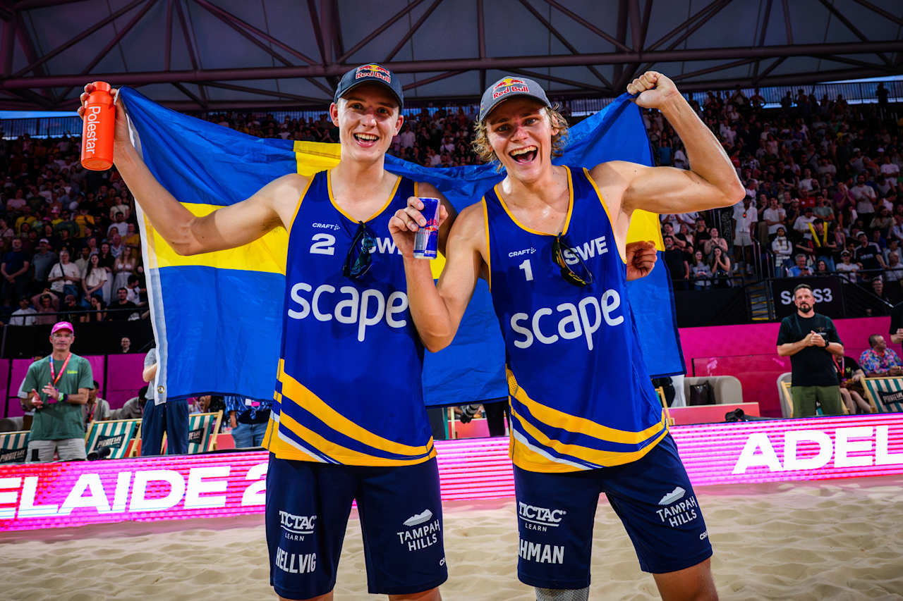 Il Mondiale di beach volley parla nordico: dominio svedese tra gli uomini, magia lettone tra le donne