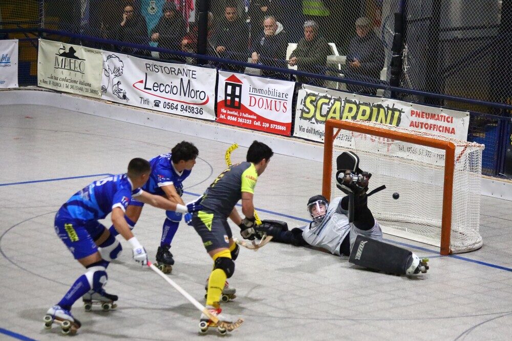 Hockey pista: Bassano vince e va in testa, Trissino rallenta con Viareggio in Serie A1