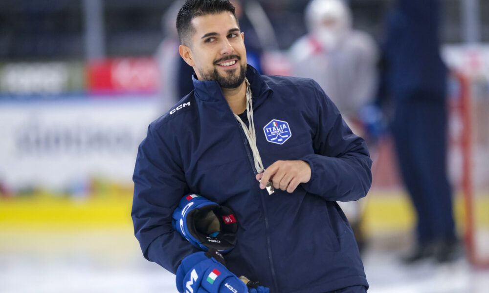 Eric Bouchard - Italia Femminile Hockey Ghiaccio - Vanna Antonello