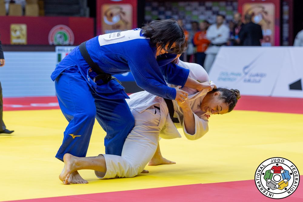 Judo, Alice Bellandi cede in finale ad Abu Dhabi. Primo podio Slam per Simonetti nei pesi massimi