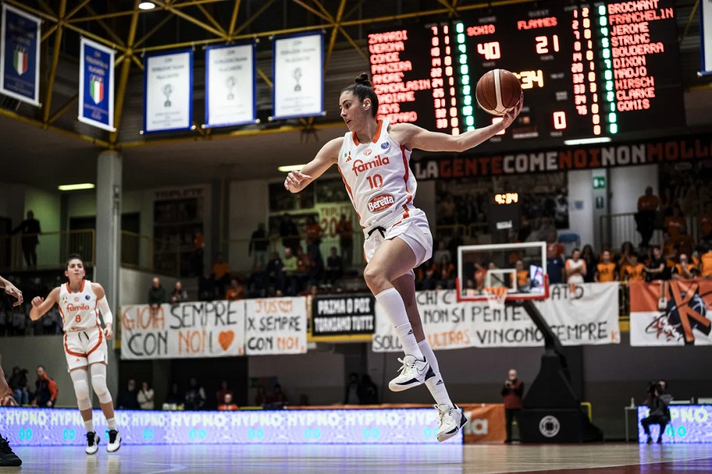 Basket femminile: Schio travolge il Flammes Carolo ed è seconda nel girone di Eurolega