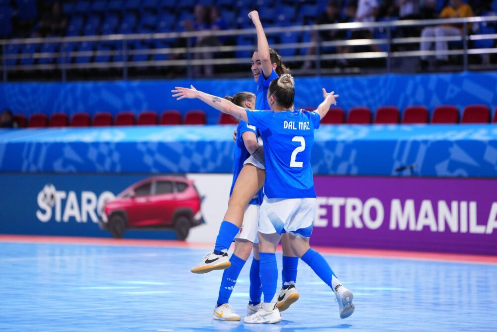 Calcio a 5: Giappone, Portogallo e Italia dilagano ai Mondiali Femminili. Bene anche il Brasile