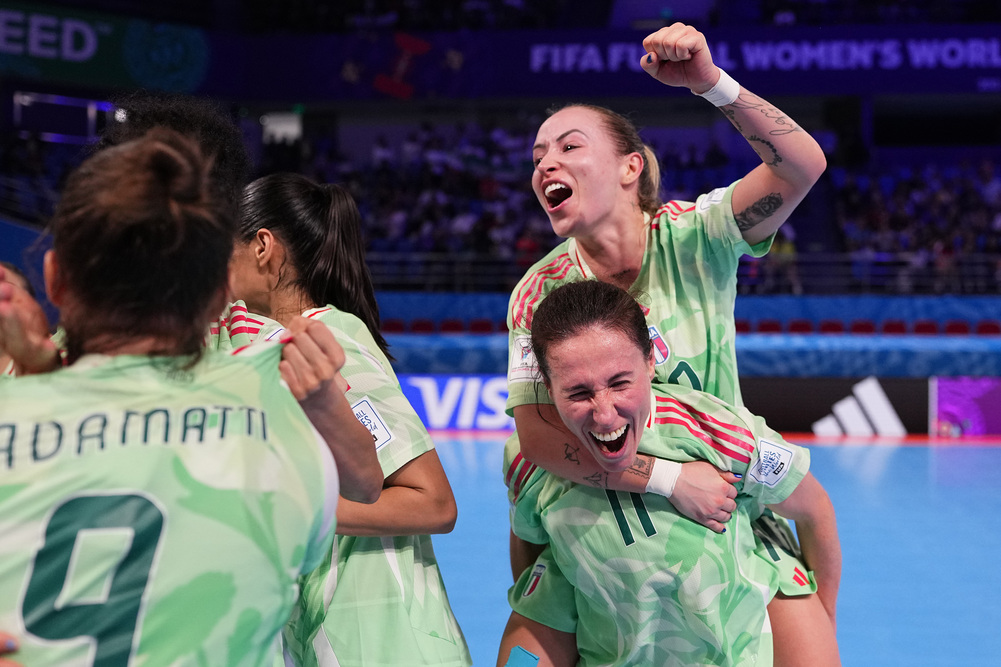 Calcio a 5 femminile, l’Italia va i quarti ai Mondiali. Portogallo, Giappone e Brasile con le azzurre