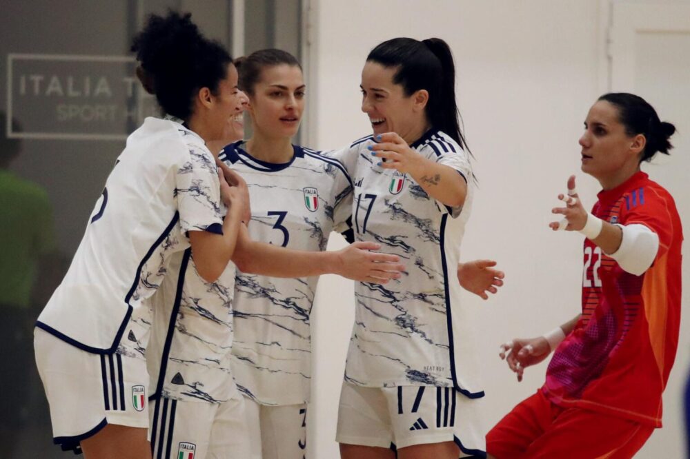 Calcio a 5: l’Italia femminile batte largamente l’Argentina in un’amichevole verso i Mondiali