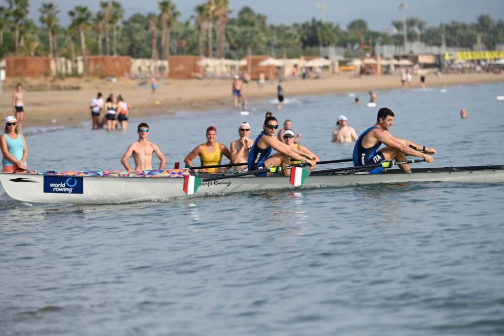Canottaggio beach sprint, Ficarra e Cesarini/Ceccarino approdano agli ottavi ai Mondiali Canottaggio beach sprint, Ficarra e Cesarini/Ceccarino approdano agli ottavi ai Mondiali