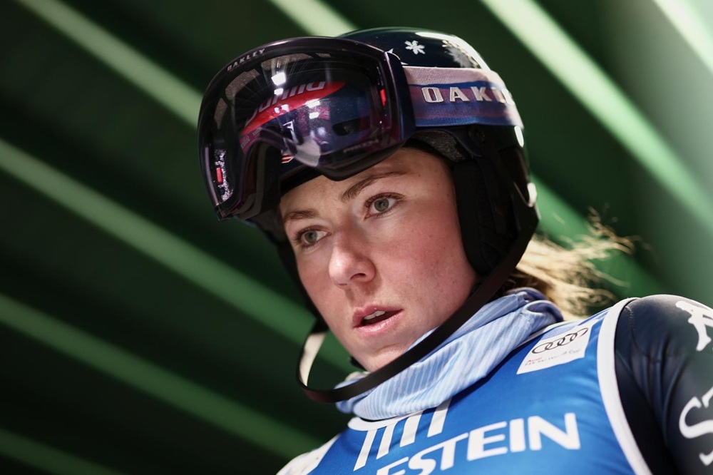 Mikaela Shiffrin detta legge dopo la prima manche dello slalom di Gurgl, distacchi non enormi