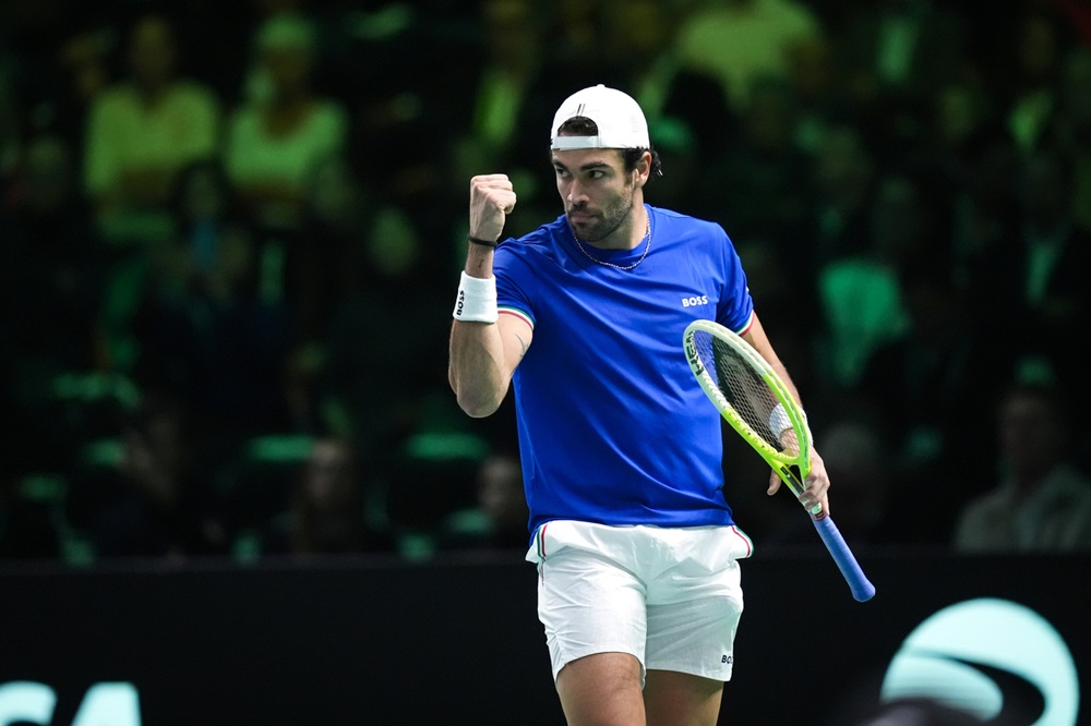 Coppa Davis, Italia Austria 1 0: Matteo Berrettini non sbaglia e liquida Rodionov in una partita non banale