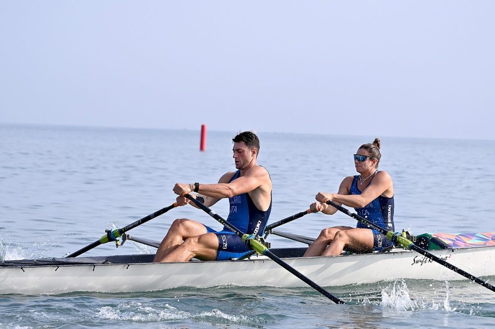Canottaggio beach sprint, Cesarini/Ceccarino eliminati ai quarti dei Mondiali Canottaggio beach sprint, Cesarini/Ceccarino eliminati ai quarti dei Mondiali