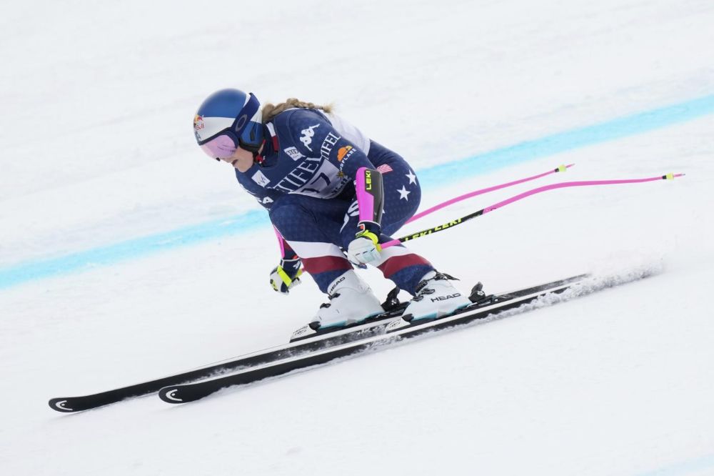 Lindsey Vonn spaventa tutte: tempo pazzesco nella prova di St. Moritz a 41 anni! Sofia Goggia nelle zone alte