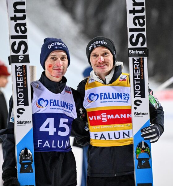 Anze Lanisek, Domen Prevc