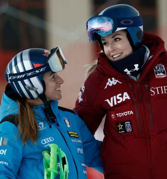 Sofia Goggia e Lindsey Vonn