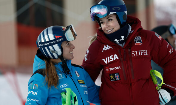 Sofia Goggia e Lindsey Vonn