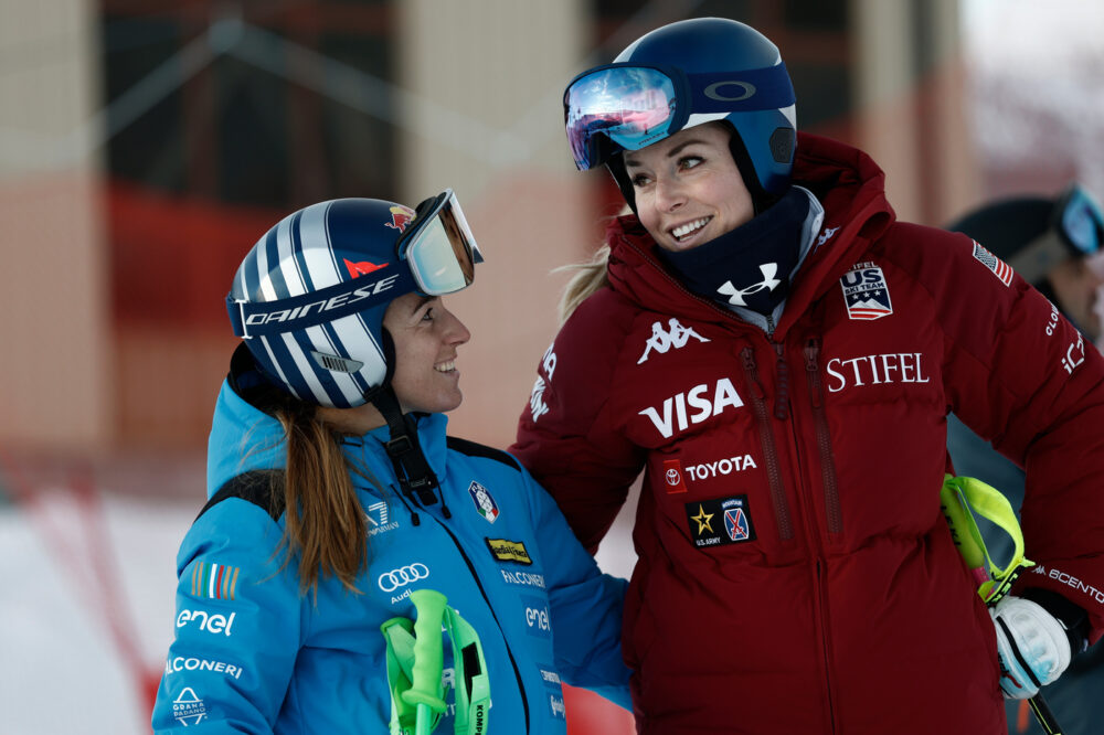 Sofia Goggia e Lindsey Vonn