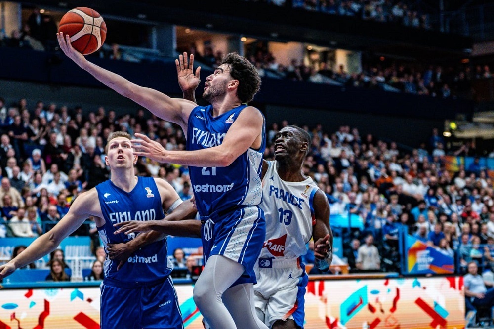 Basket: Finlandia batte Francia nel caos della prima finestra di qualificazioni ai Mondiali 2027