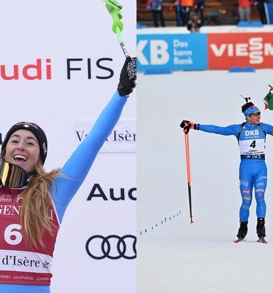 Sofia Goggia-Tommaso Giacomel