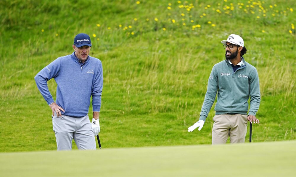 Justin Rose and Akshay Bhatia