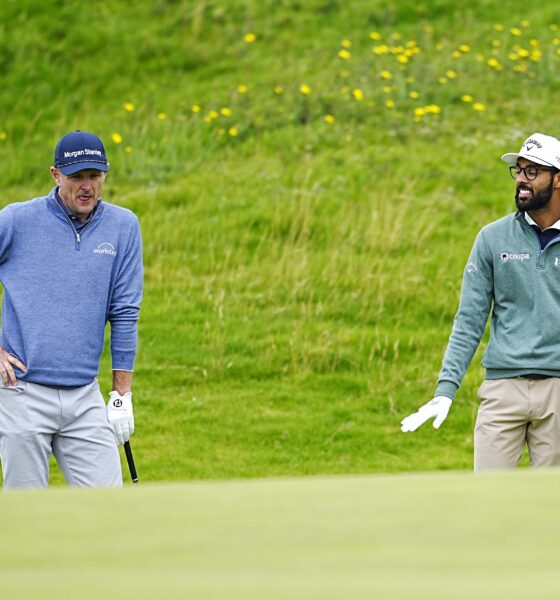 Justin Rose and Akshay Bhatia