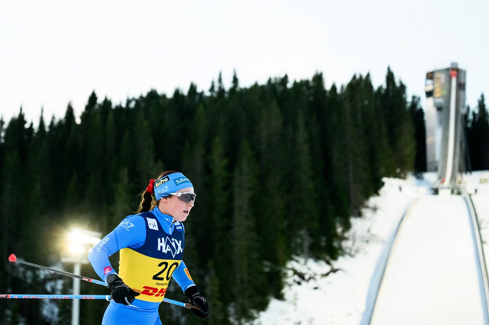 Sci di fondo: Maria Gismondi tra le big a Trondheim, Ebba Andersson vince la 10 km Sci di fondo: Maria Gismondi tra le big a Trondheim, Ebba Andersson vince la 10 km