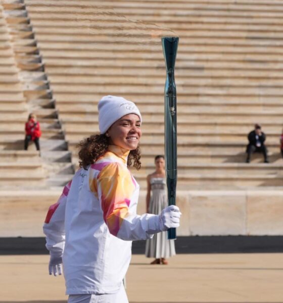 Jasmine Paolini fiaccola olimpica Milano Cortina 2026