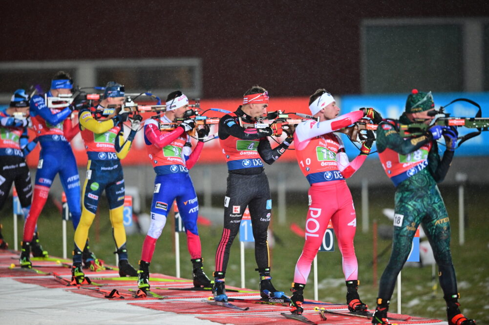 Poligono maschile biathlon