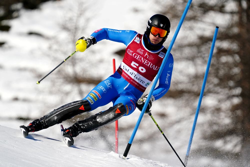 Tommaso Saccardi 2° nello slalom di Coppa Europa in Val di Fassa. Vince un emergente francese Tommaso Saccardi 2° nello slalom di Coppa Europa in Val di Fassa. Vince un emergente francese
