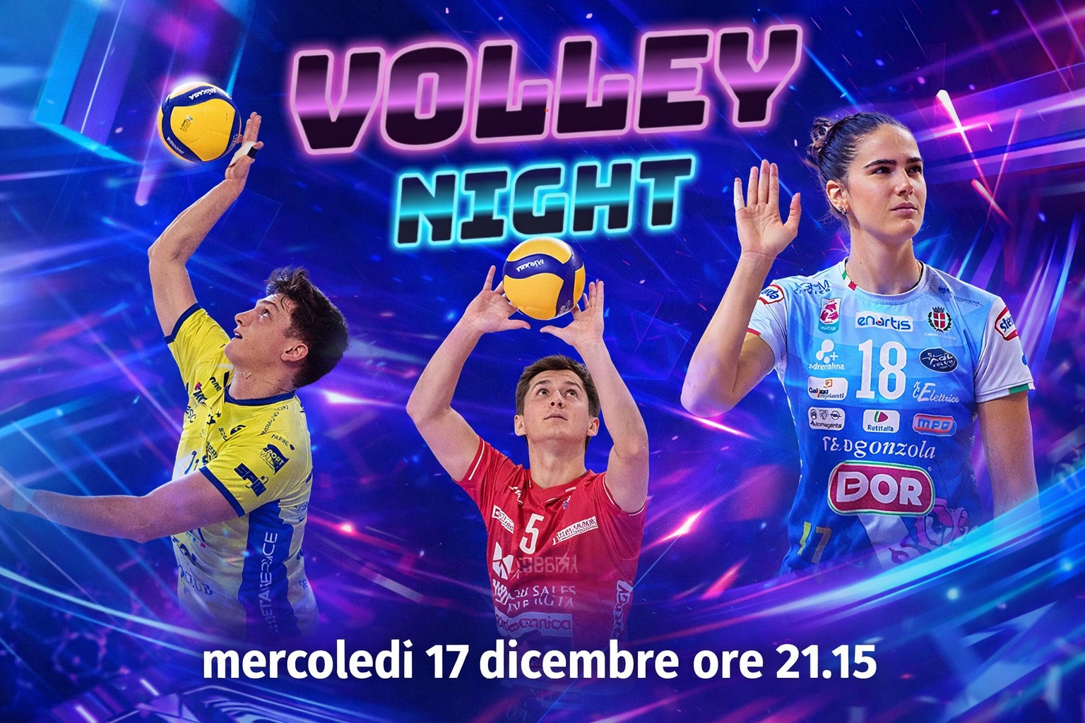 volley night i fratelli luca e paolo porro e costantini il meglio della pallavolo italiana live da Oasport.it volley night i fratelli luca e paolo porro e costantini il meglio della pallavolo italiana live