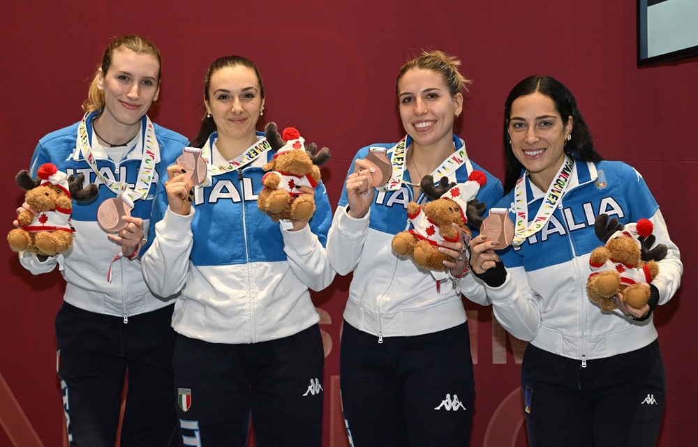 Scherma, le spadiste azzurre partono con il podio alla prima di Coppa del Mondo Scherma, le spadiste azzurre partono con il podio alla prima di Coppa del Mondo