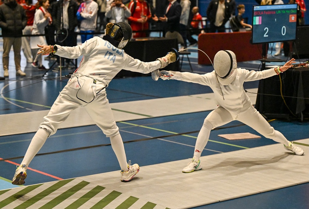Scherma, sette spadiste azzurre in tabellone a Vancouver