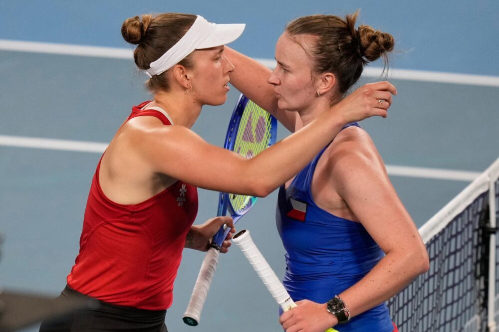 Barbora Krejcikova ed Elise Mertens