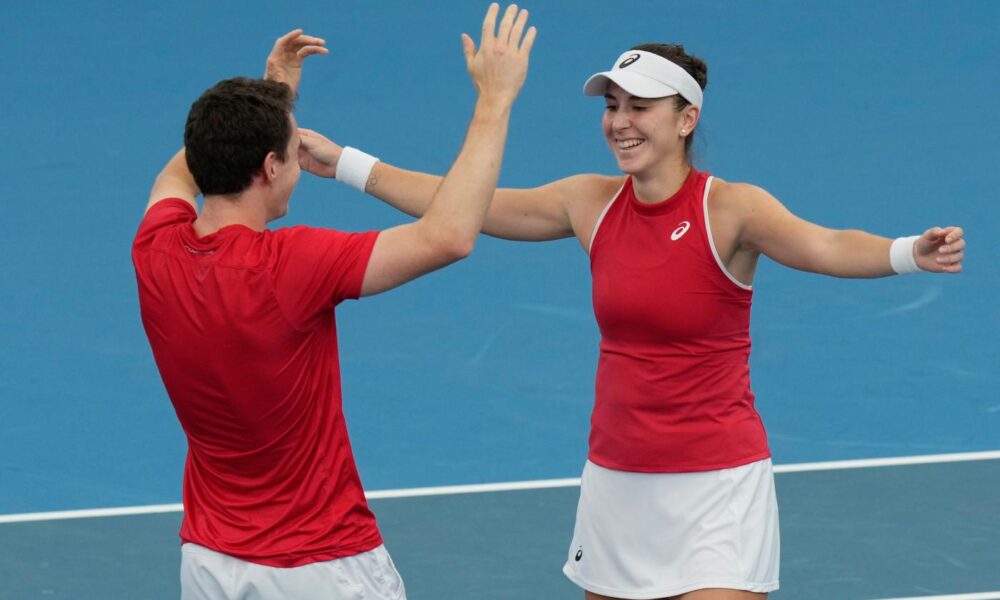 Belinda Bencic e Jakub Paul