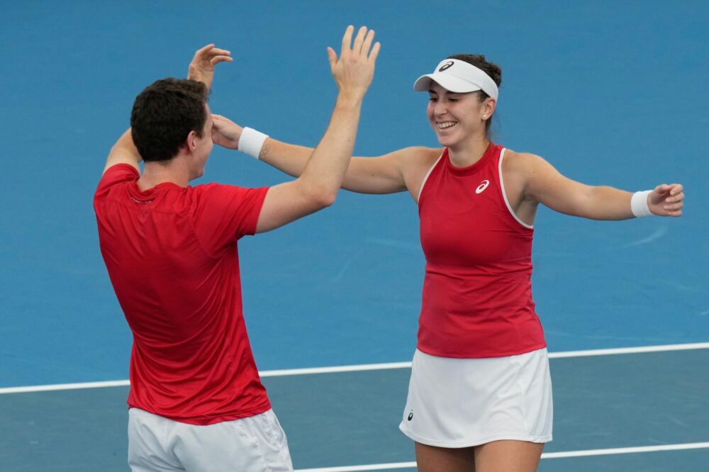 Belinda Bencic e Jakub Paul