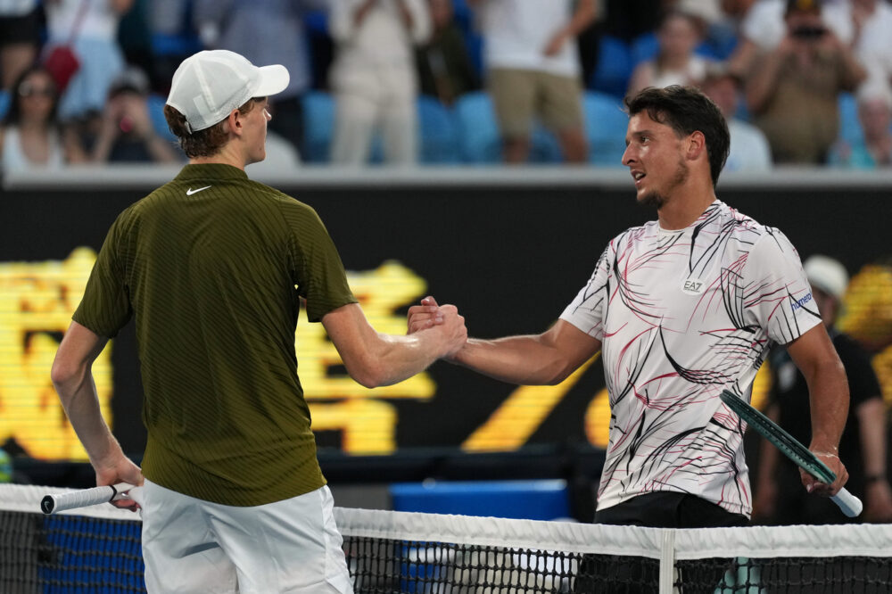 Jannik Sinner e Luciano Darderi