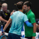 Lorenzo Musetti e Novak Djokovic