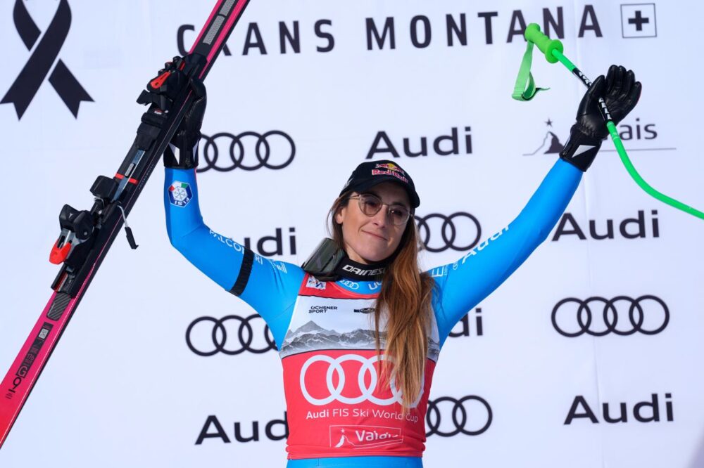 Goggia e Brignone prima e seconda nel WCSL di superG. Pirovano mina vagante per il pettorale olimpico