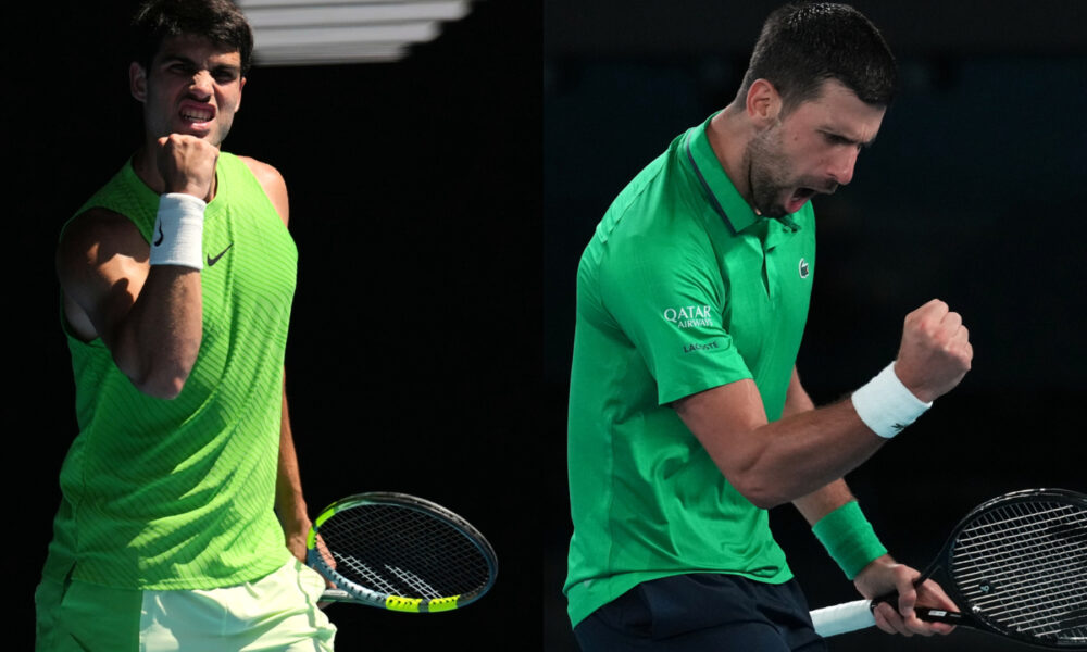 Carlos Alcaraz, Novak Djokovic