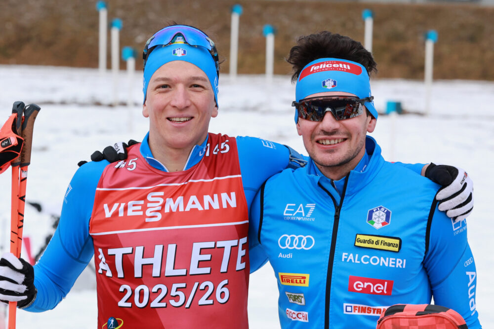 Christoph Pircher e Tommaso Giacomel