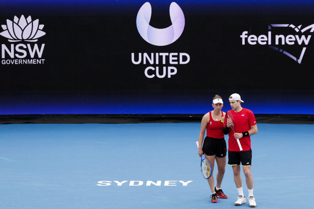 Elise Mertens e Zizou Bergs