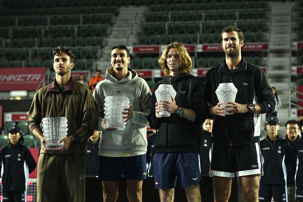 Sonego/Musetti e Khachanov/Rublev