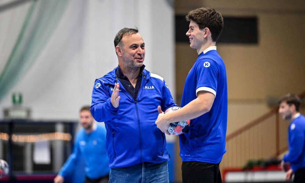 Nazionale Italiana Pallamano (Bob Hanning e Leo Prantner)