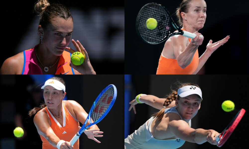 Aryna Sabalenka, Elina Svitolina, Jessica Pegula, Elena Rybakina