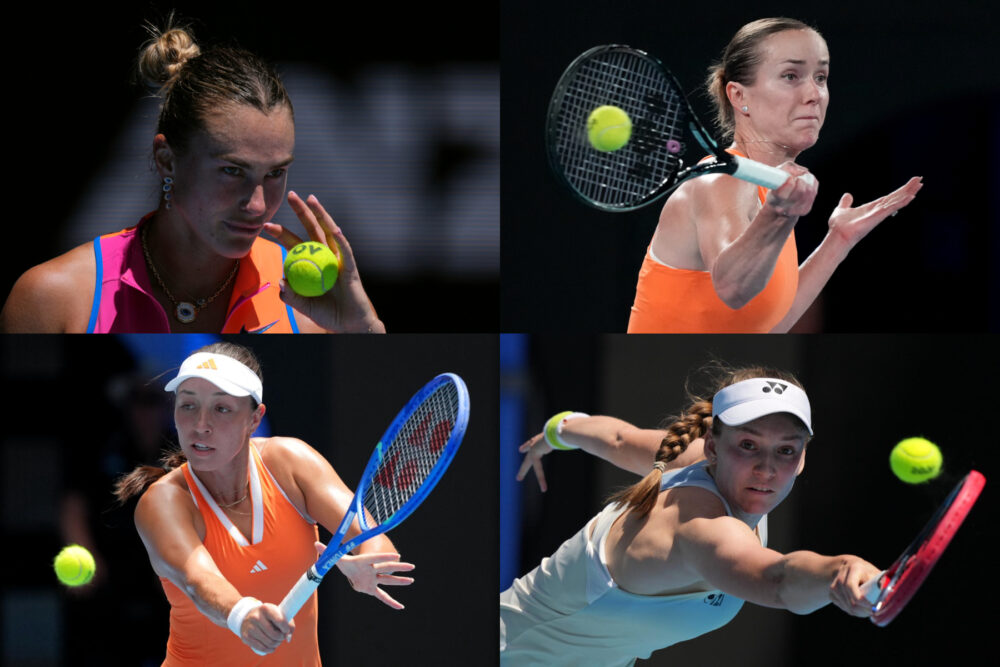 Aryna Sabalenka, Elina Svitolina, Jessica Pegula, Elena Rybakina
