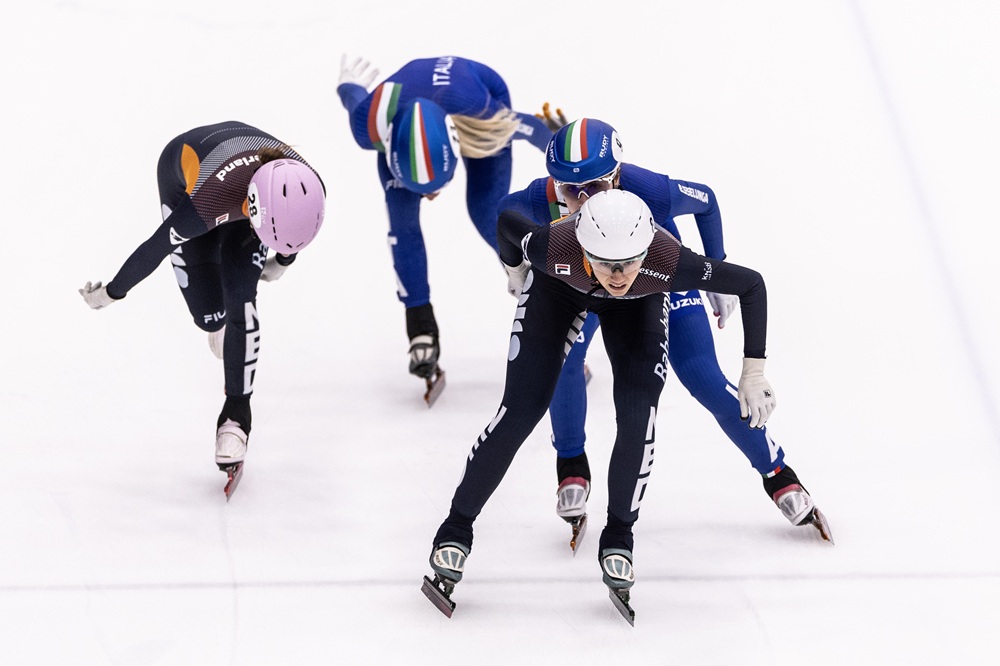 Short Track, la staffetta femminile è d’argento dopo un bel duello con l’Olanda