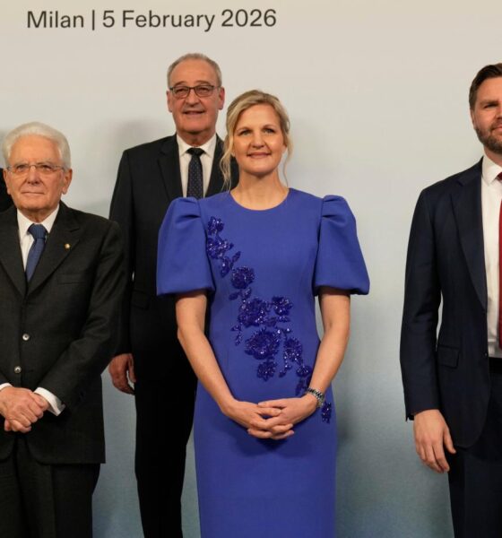 Sergio Mattarella, Kirsty Coventry, JD Vance