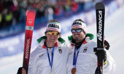 Giovanni Franzoni e Dominik Paris