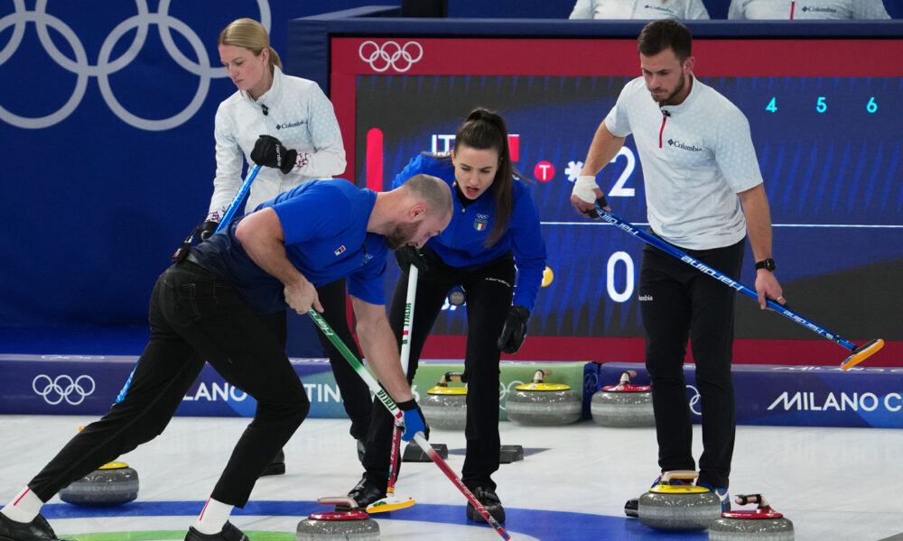 Amos Mosaner Stefania Constantini Lapresse