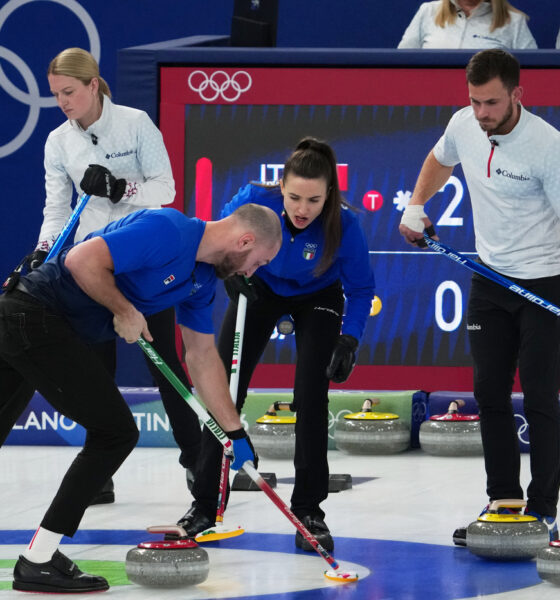 Amos Mosaner Stefania Constantini Lapresse