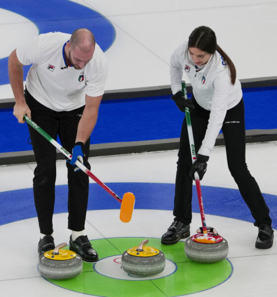 Amos Mosaner Stefania Constantini Lapresse