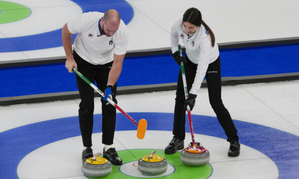 Amos Mosaner Stefania Constantini Lapresse