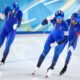 Italia team pursuit speed skating