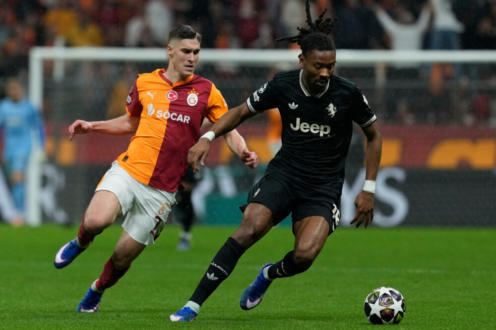 Calcio: martedì nero per le italiane in Champions. Juve travolta dal Galatasaray, Atalanta K.O contro il Dortmund